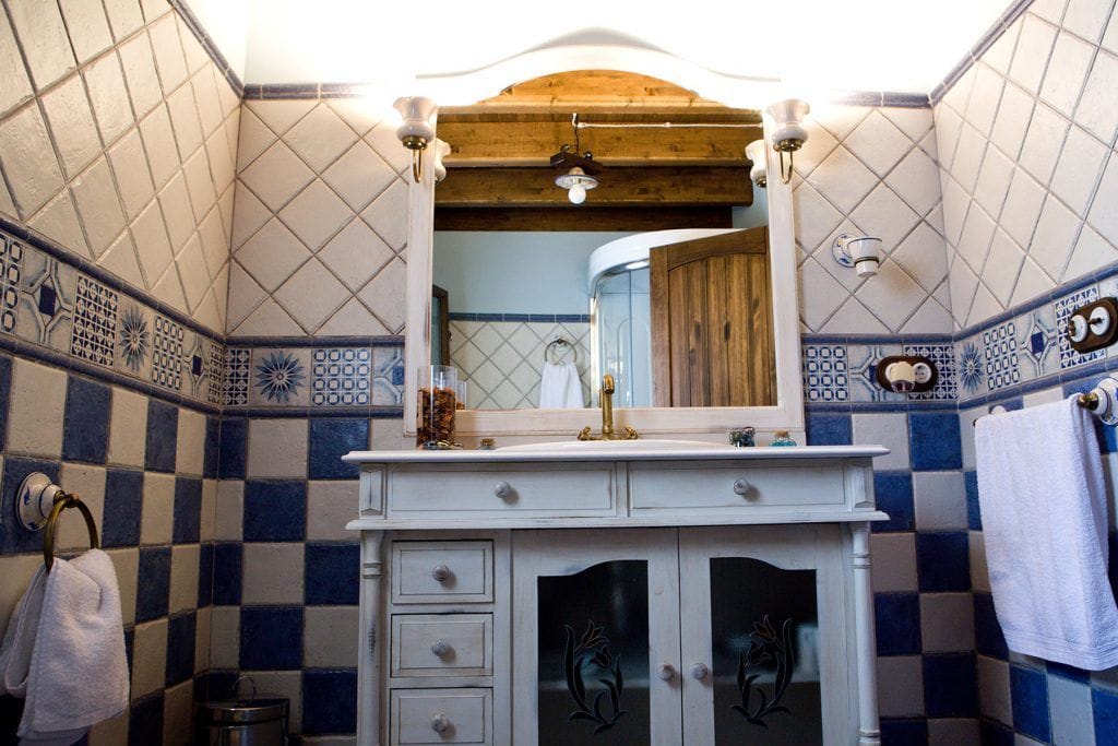 casa rural castellon mas albalat baño